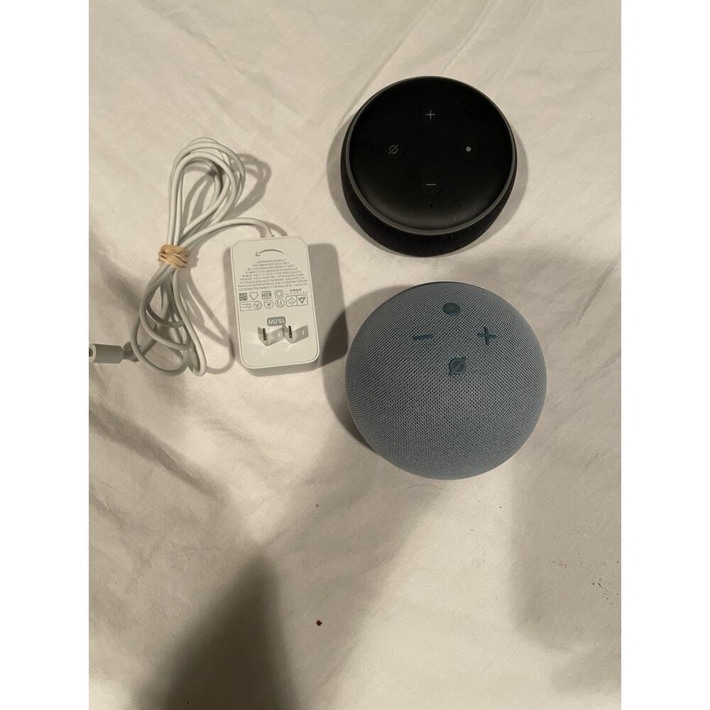 Amazon Echo Dot B7W64E Smart Speaker Bluetooth 4th Gen Tested With Another Works